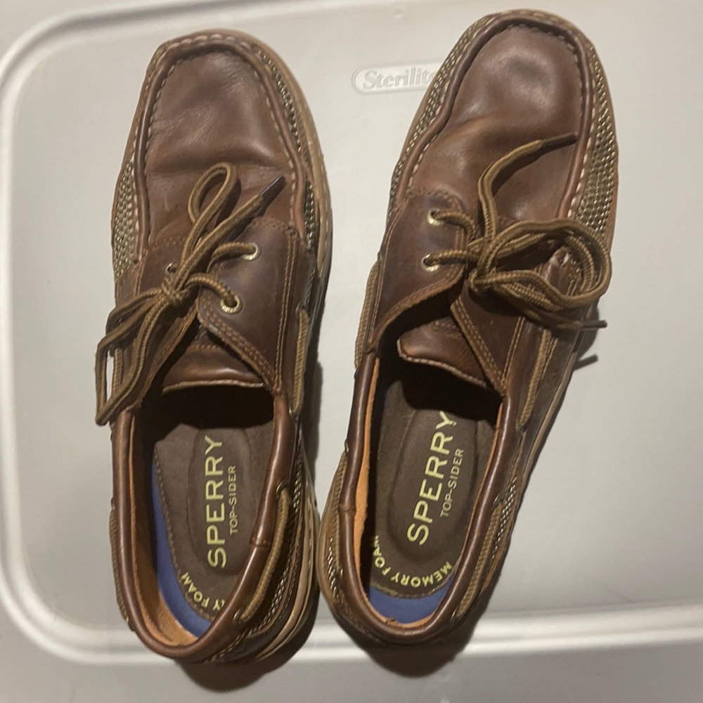 Sperry memory foam boat shores sz 10